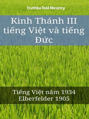 cover image of Kinh Thánh III tiếng Việt và tiếng Đức